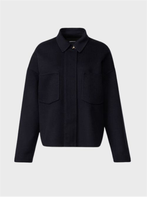 Cropped wool double shirt jacket FABIANA FILIPPI | CTD216F196M2615146